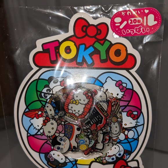 Hello Kitty Tokyo Version Stickers Pack Sold Only in Japan Brand new in Package - Picture 4 of 8